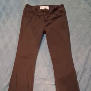 Hollister Brown Bootcut Women's Pants 00 Short